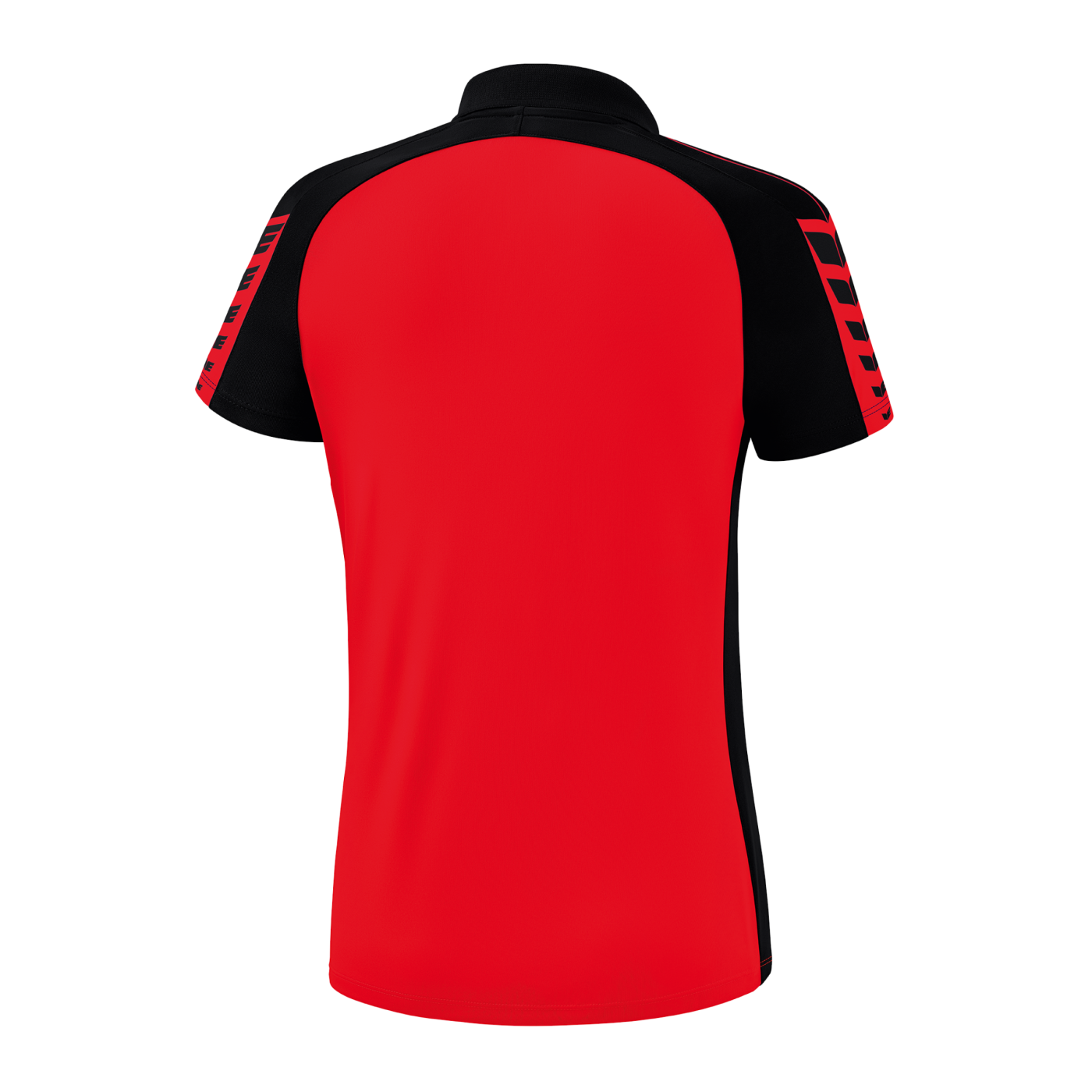 Erima Six Wings Poloshirt Damen Rot Schwarz