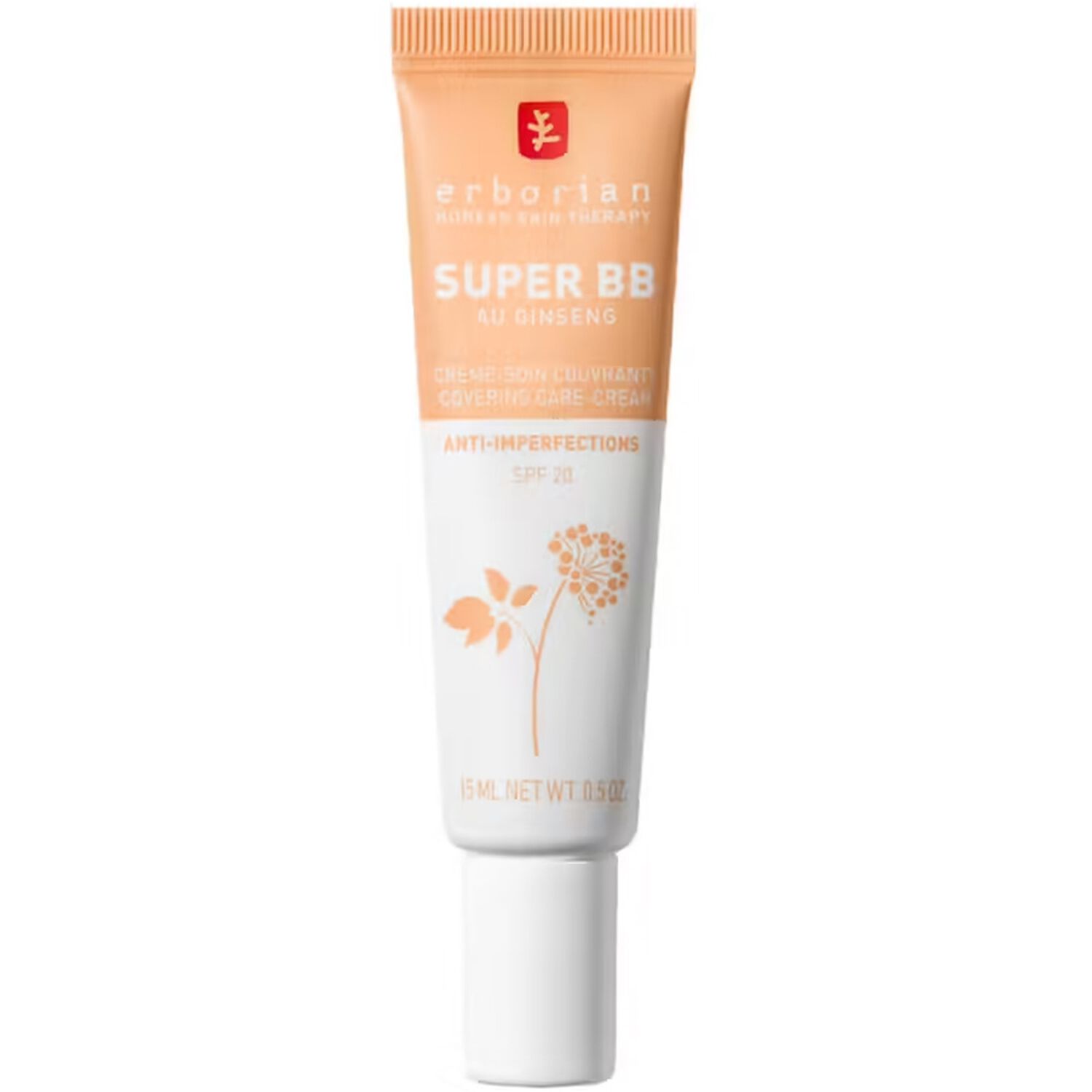 Erborian Super BB au Ginseng SPF20 BB crème couvrante anti-imperfections 15 ml