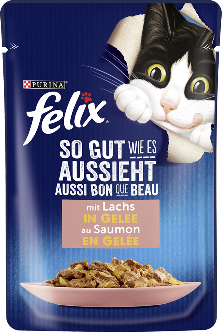 Felix So gut wie es aussieht mit Lachs in Gelee