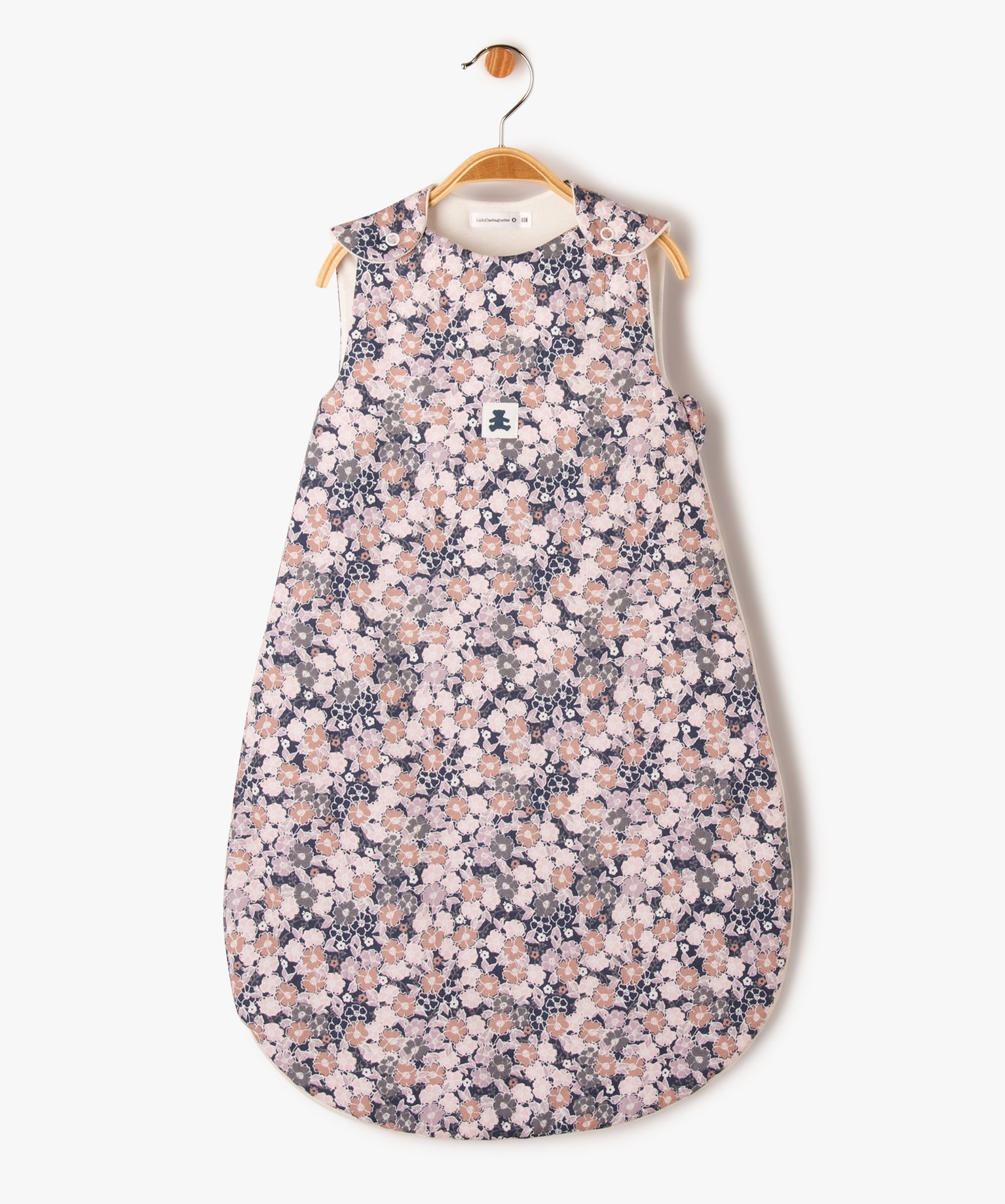 Gigoteuse TOG 3 en toile de coton imprimé fleuri – LuluCa... rose | GEMO