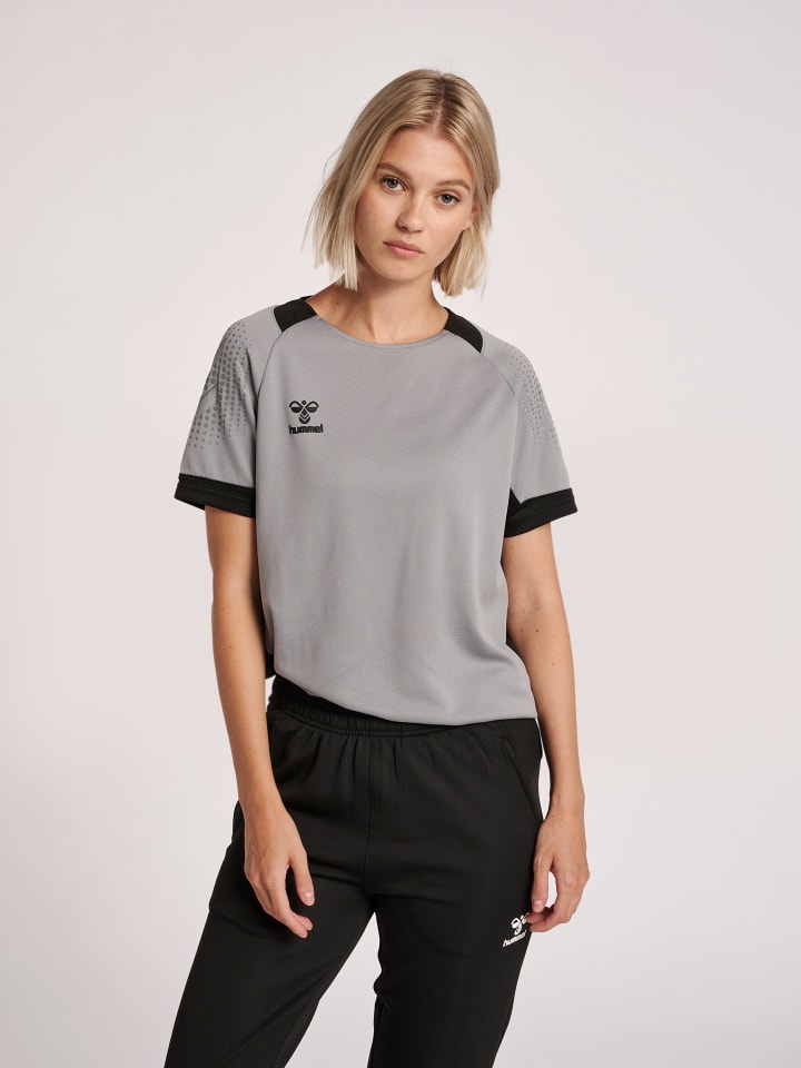 Hummel Hummel T-Shirt Hmllead Damen in GREY MELANGE günstig kaufen