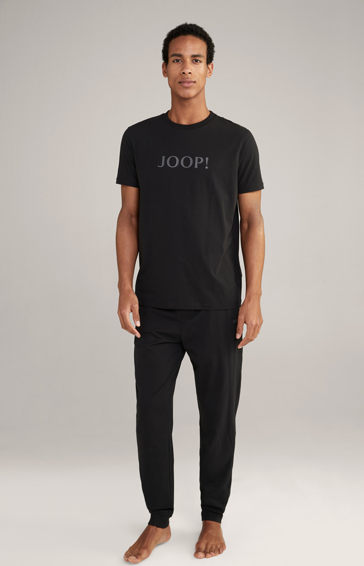 Loungewear Hose in Schwarz
