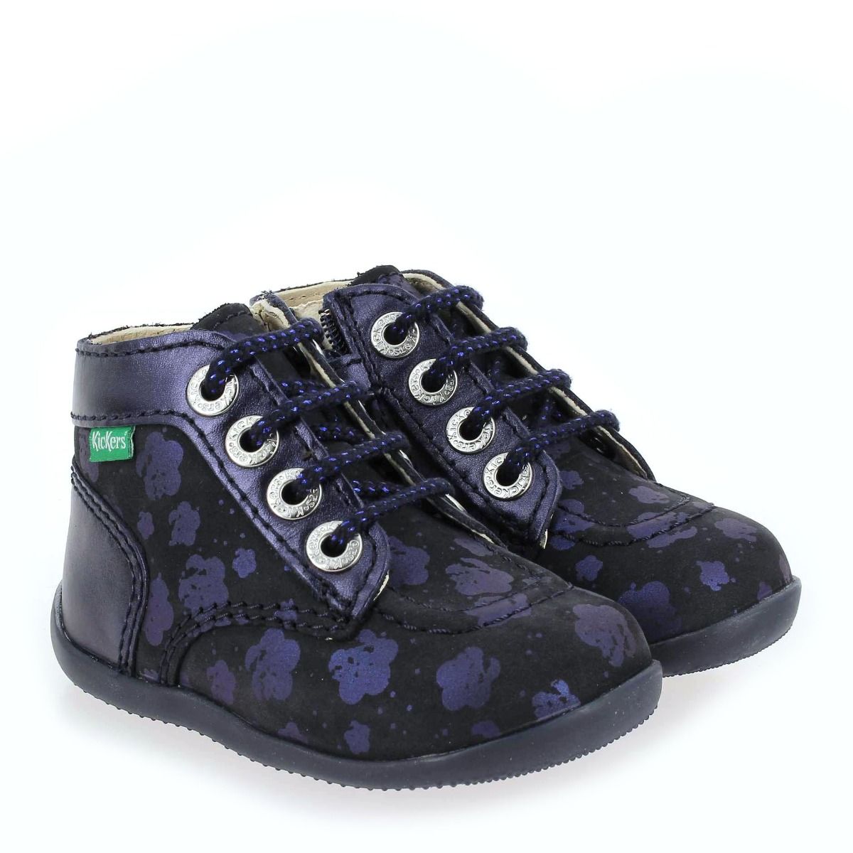 Kickers  BONZIP-2 FLOWER - Marine