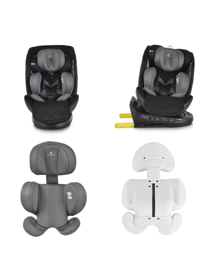 Cangaroo Kindersitz i-Size Castor in grau günstig kaufen onesize
