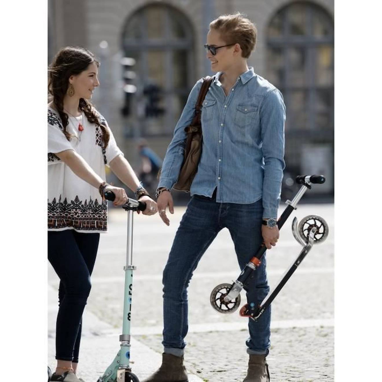 Trottinette pliable – Micro Speed+ Mint vert