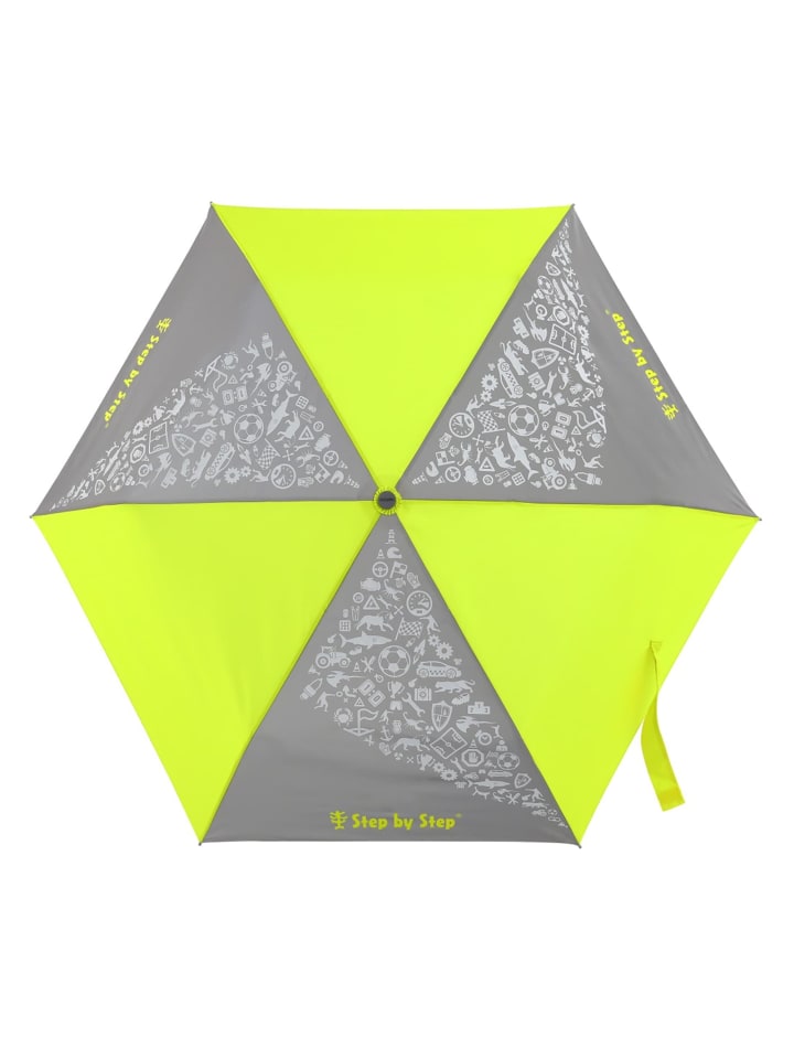 Step by Step Regenschirm mit Farbeffekt in Neon Yellow günstig kaufen Ø 100 cm