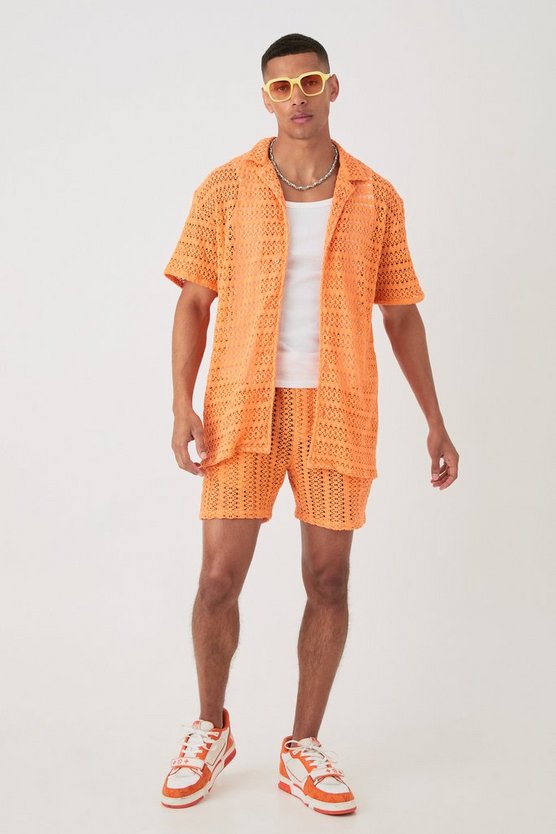 Oversize Hemd & Shorts