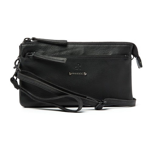 dR Amsterdam Clutch crna