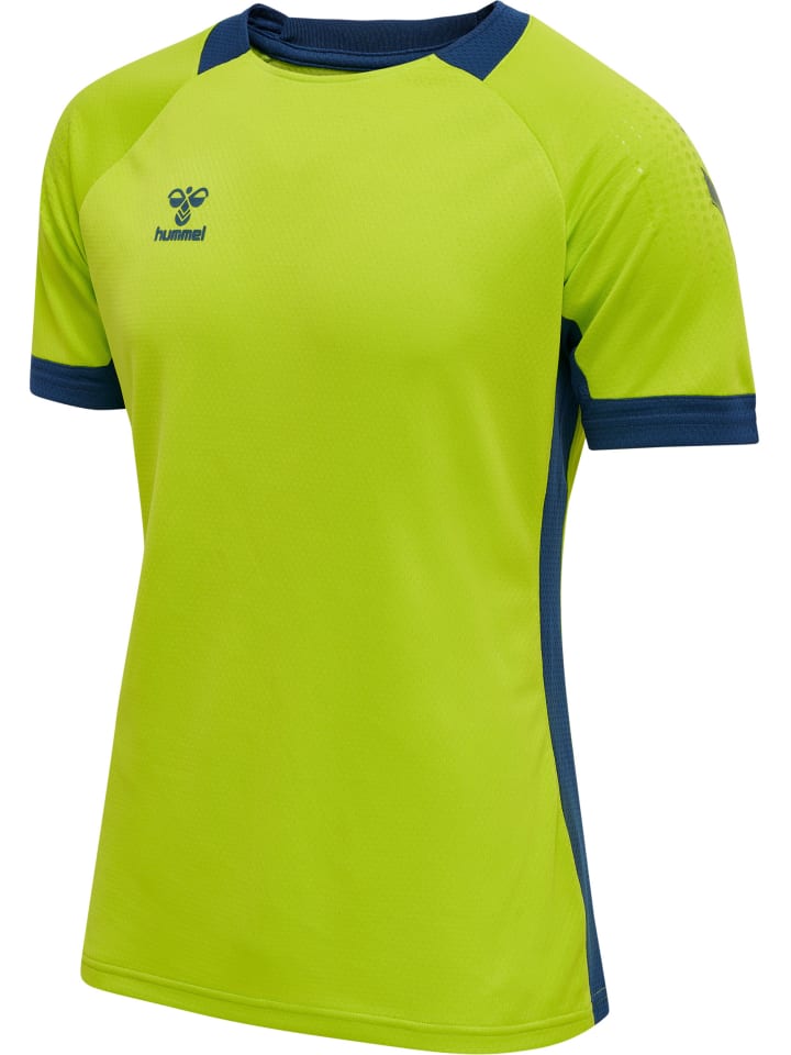 Hummel Hummel T-Shirt Hmllead Herren in LIME PUNCH günstig kaufen