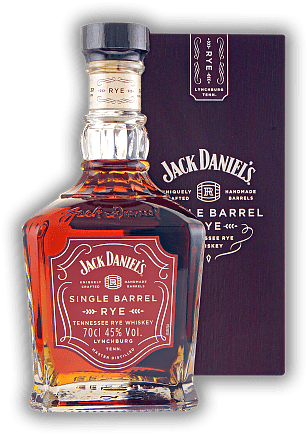 Jack Daniels Single Barrel Rye 45% Jack Daniels Single Barrel Rye 45%  0,7	 Liter - Vol 45%