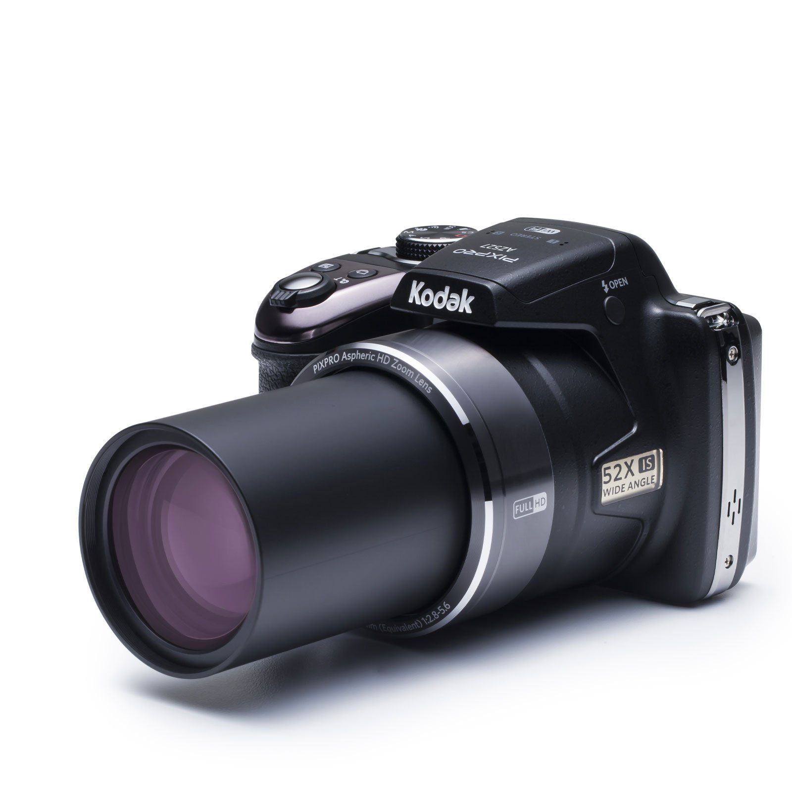 Kodak AZ527 Kompaktkamera (CMOS-Senosr, 20 Megapixel, 52-facher Optischer Zoom)