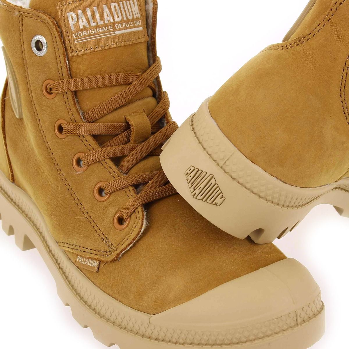 Palladium  PAMPA HI ZIP WL - camel