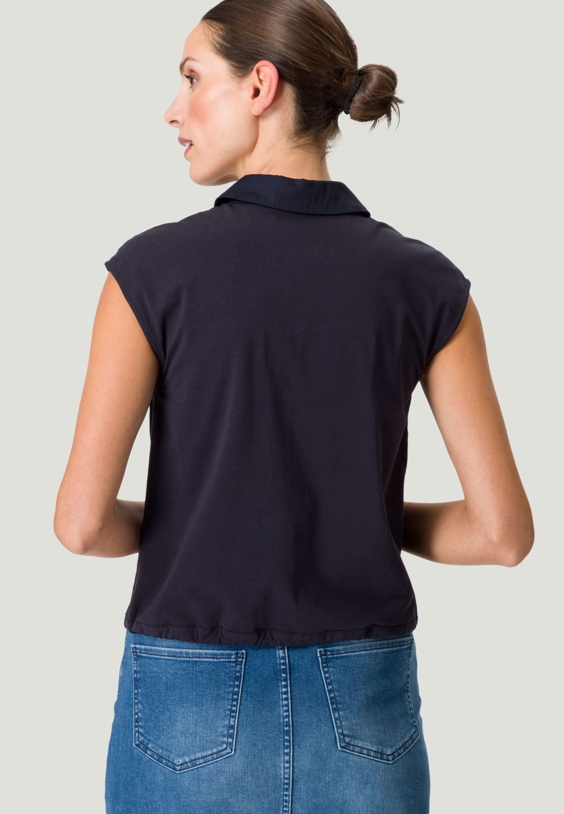 Hemdbluse mit Tunnelzug