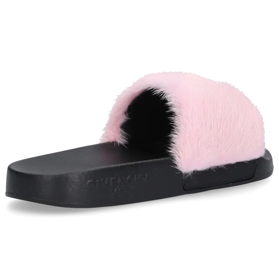 Givenchy - Pantoletten PARIS Kautschuk Nerz - pink