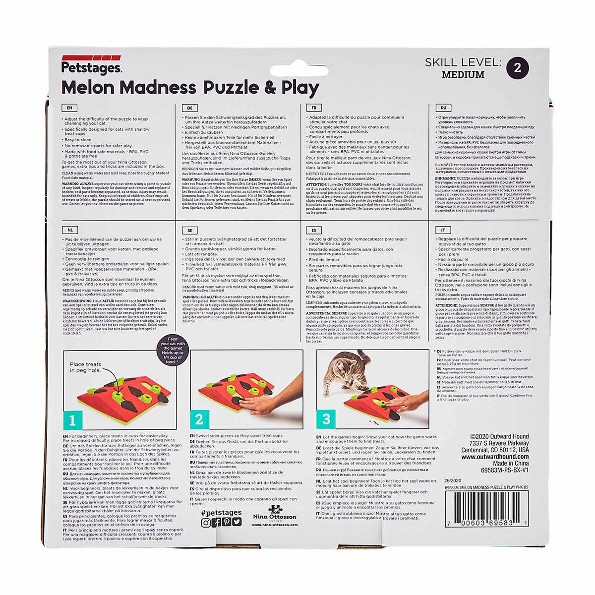 Puzzle & Play Melon Madness Intelligenzspielzeug