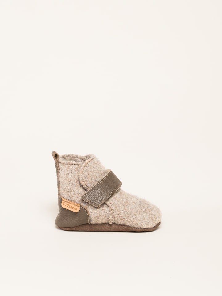 Gottstein Krabbelschuhe Bootee in beige  günstig kaufen