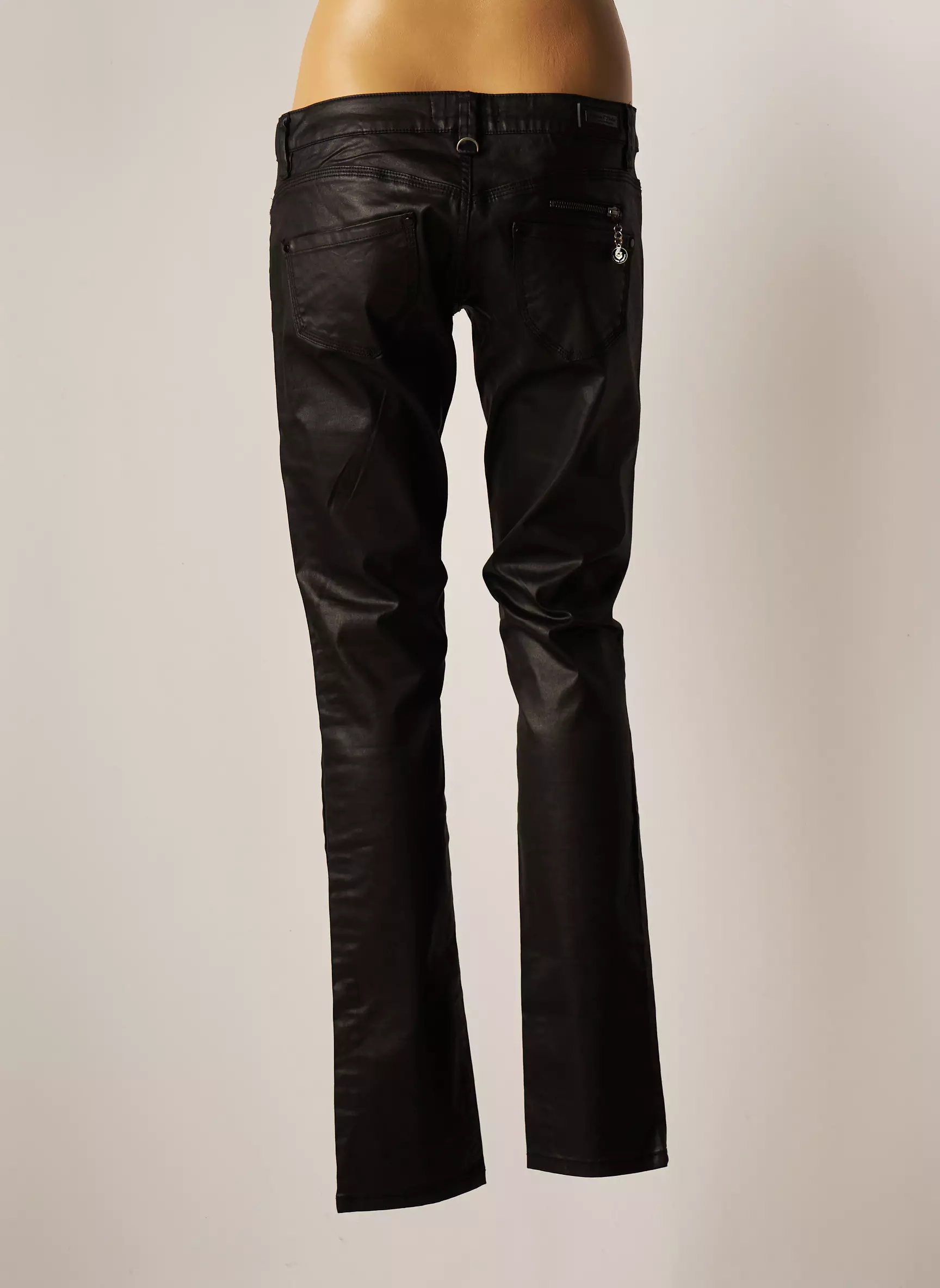 Freeman T Porter Pantalons Slim Femme couleur noir