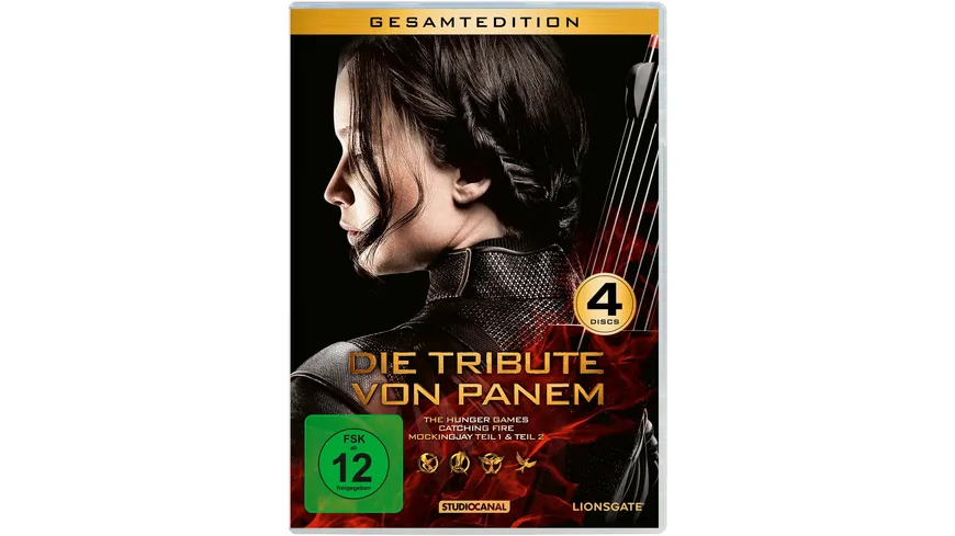 Die Tribute von Panem Gesamtedition  [4 DVDs]