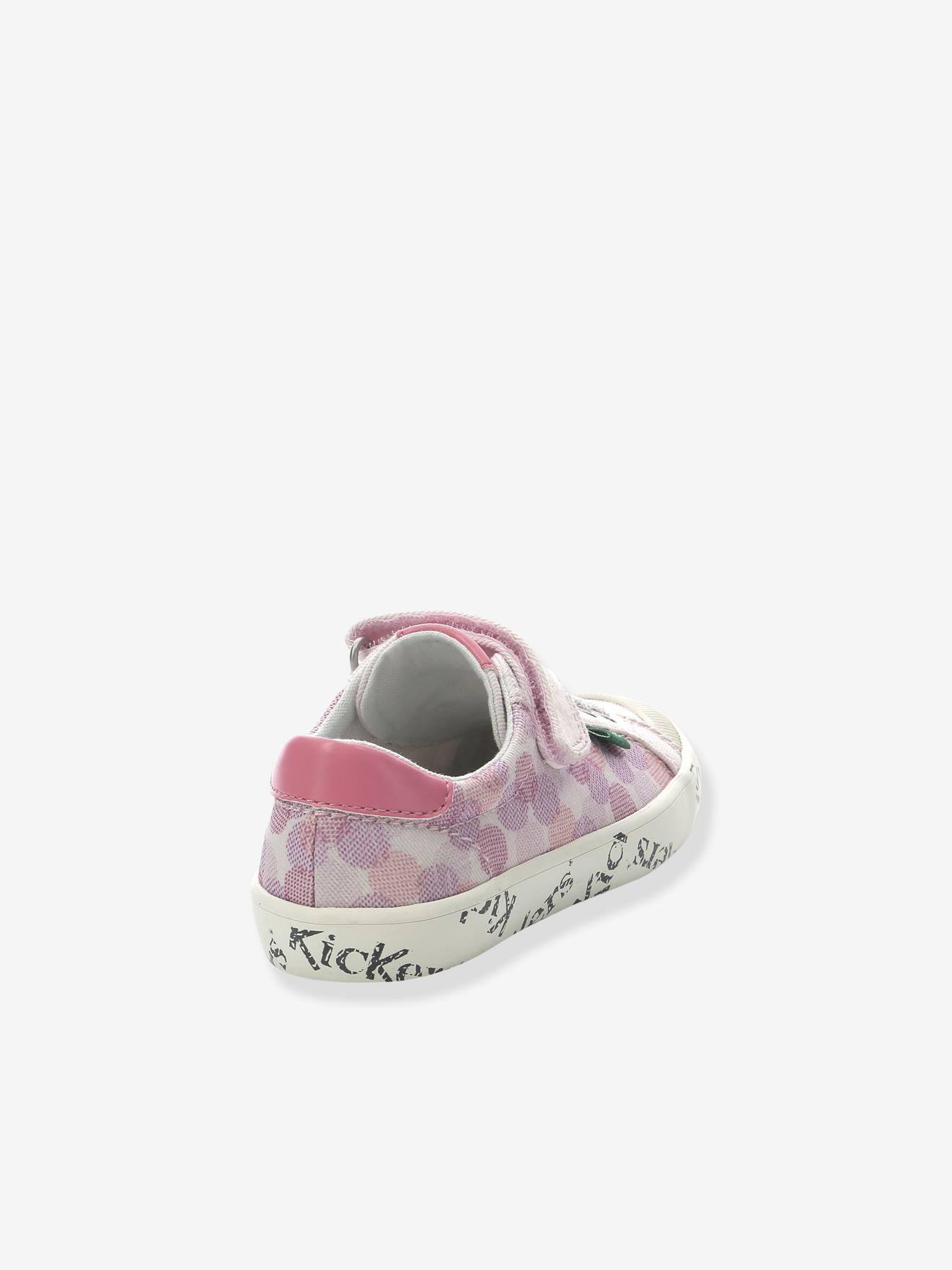 Kickers Mädchen Sneakers GODY GOLD KICKERS - weiß getupft