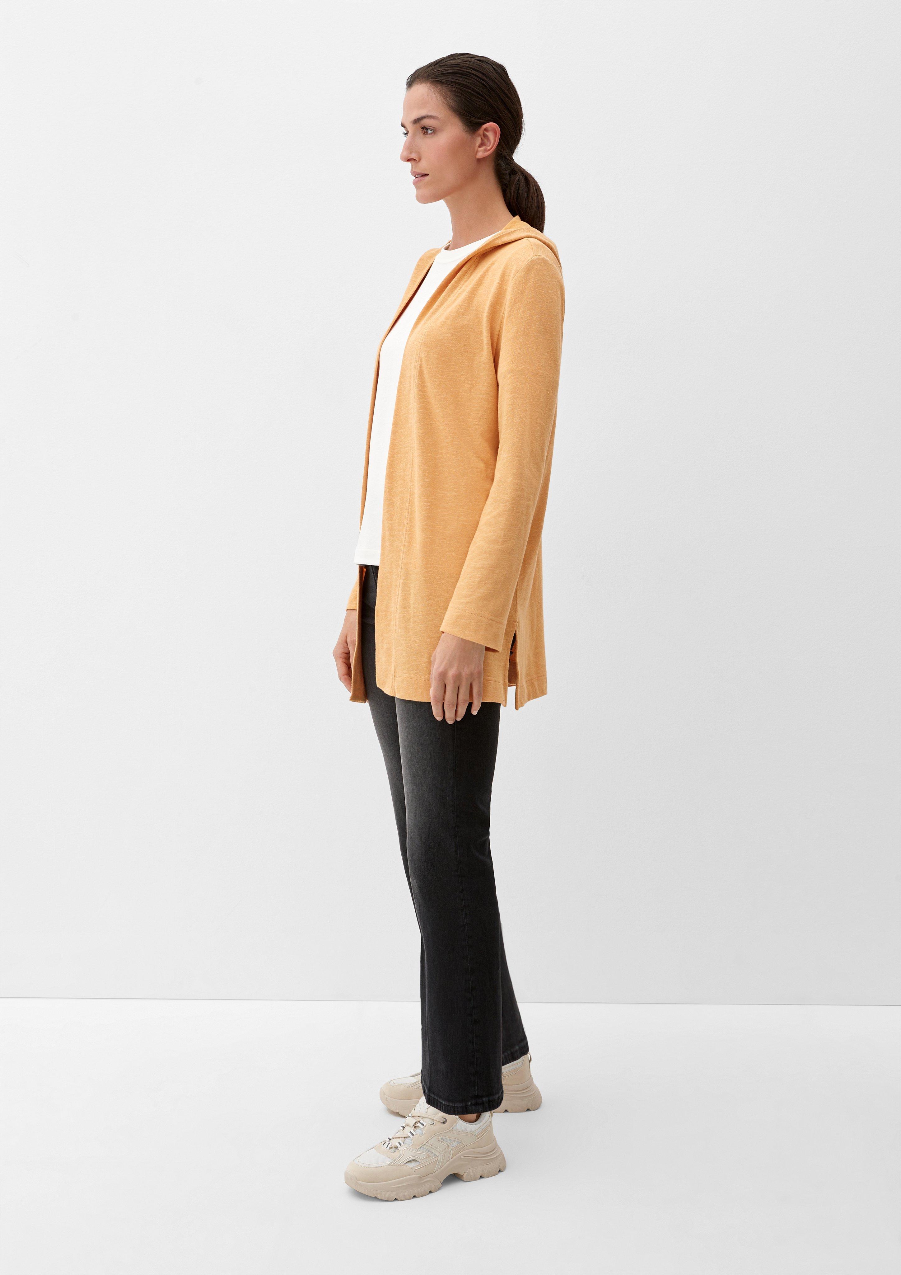Long-Cardigan mit Kapuze  2127681-1770