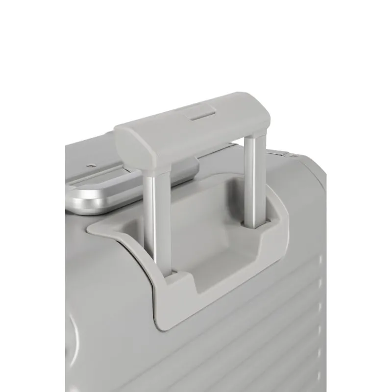 Travelite NEXT Trolley S mit 4 Rollen (55cm) - Silber