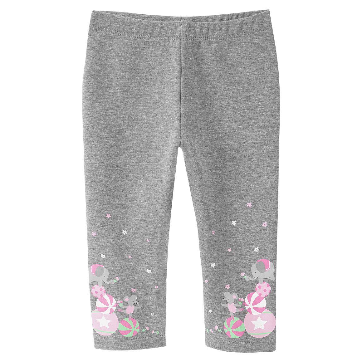 Baby Leggings mit Zirkus-Print