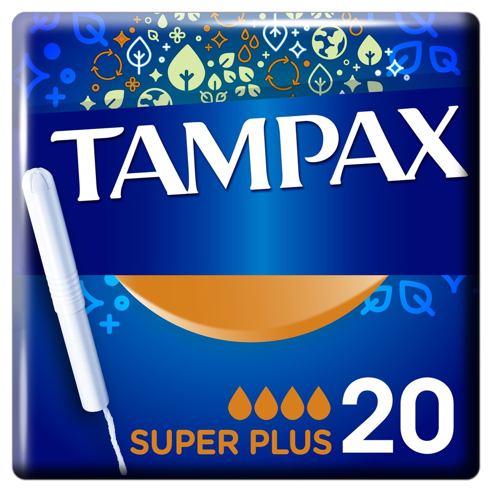 tampax Tampax Super Plus Tampons Applicateur 20 Tampons