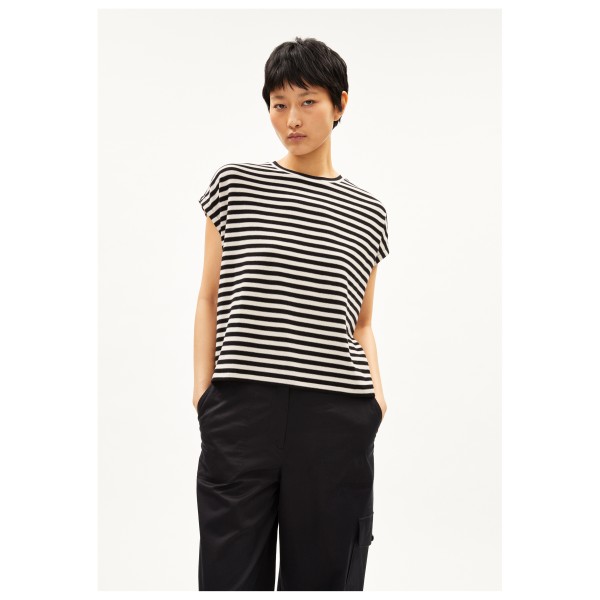 ARMEDANGELS - Women's Jaanisa Knitted Stripe - T-Shirt
