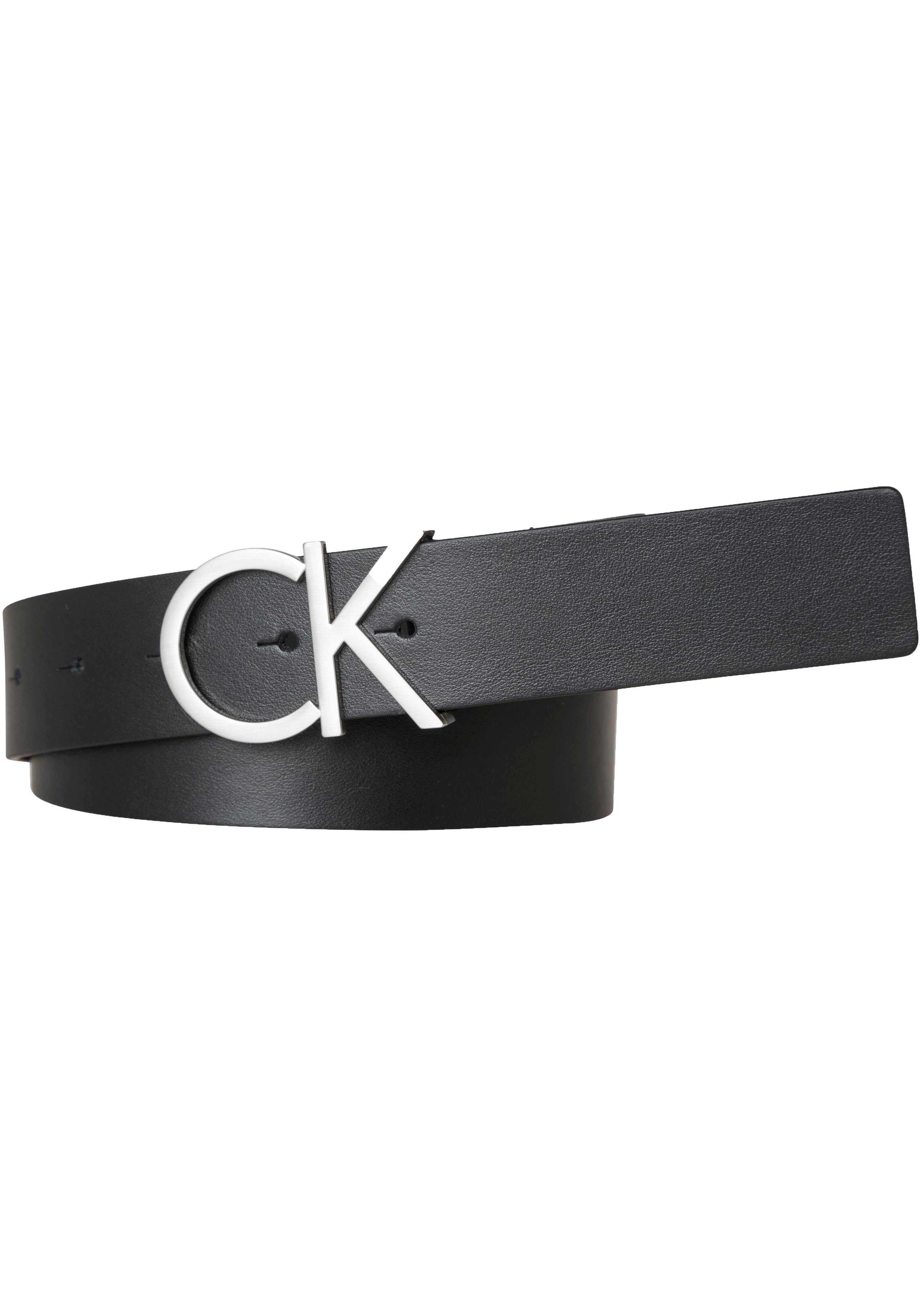 Calvin Klein Ledergürtel CK ADJ.LOGO BELT 3.5CM