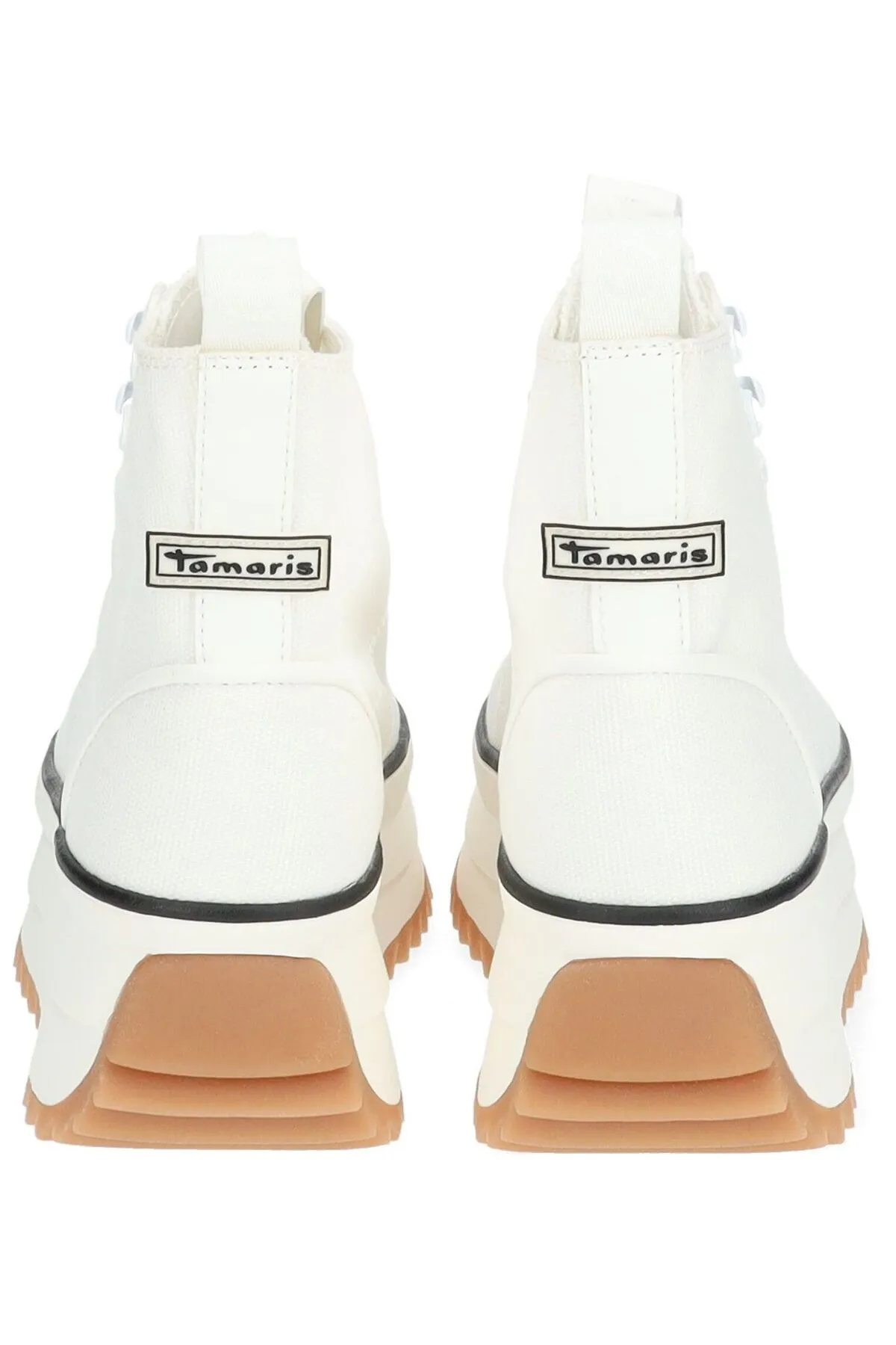 Tamaris  Sneaker - Weiß - Flacher Absatz