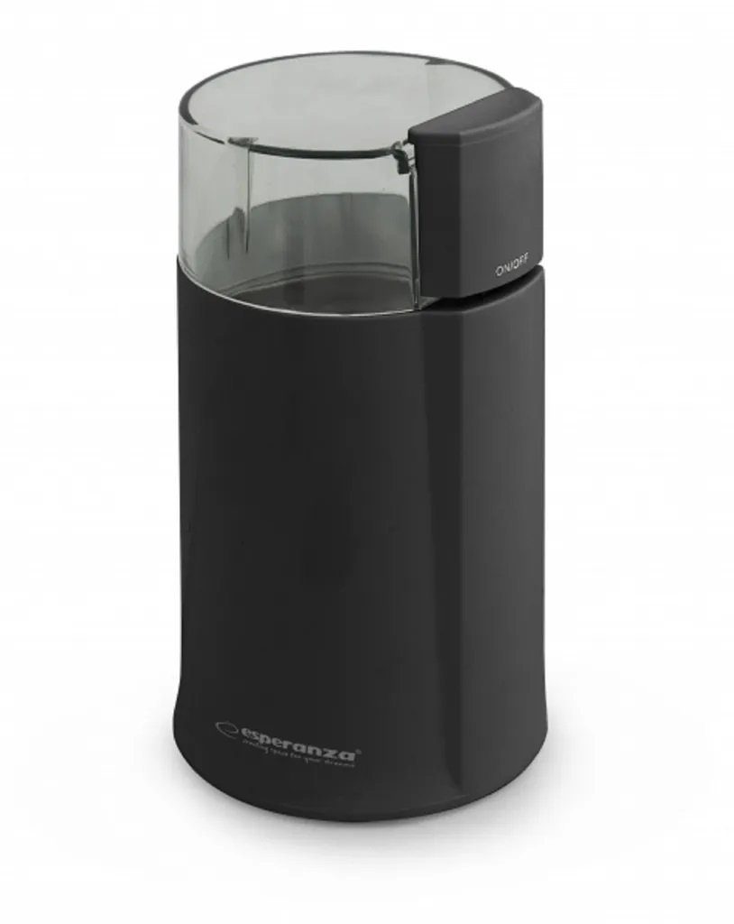 Esperanza Kaffeemühle Kaffeemühle Coffee Grinder 160W Edelstahlmesser, Edelstahlmesser