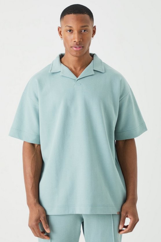 Oversize Man Poloshirt