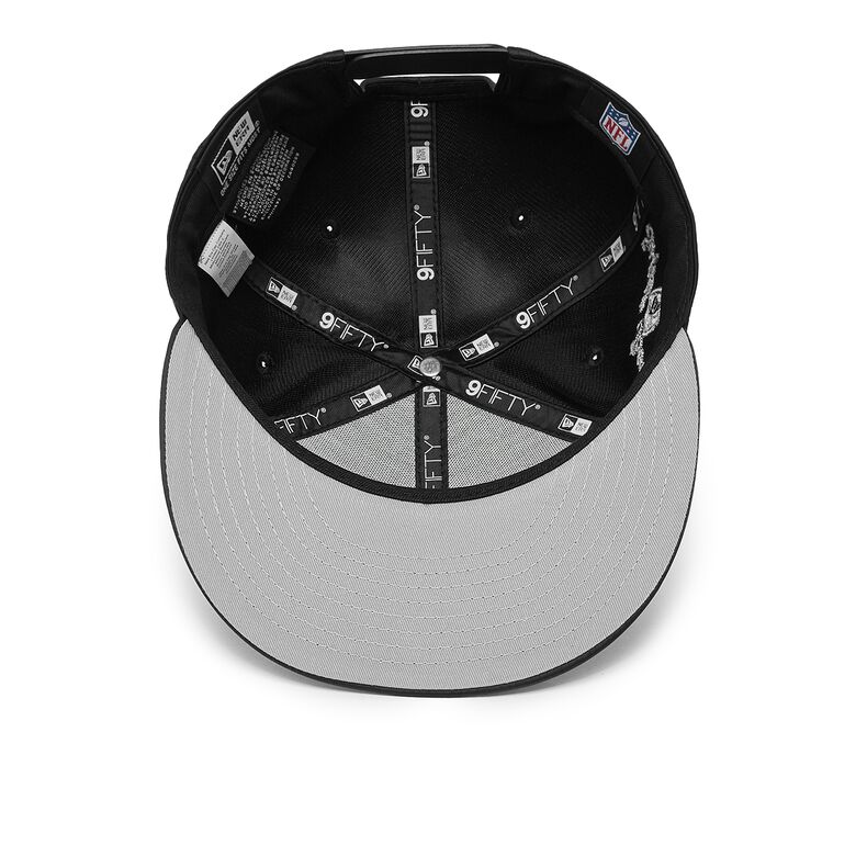 New Era Satin Script 18603 Las Vegas Raiders schwarz