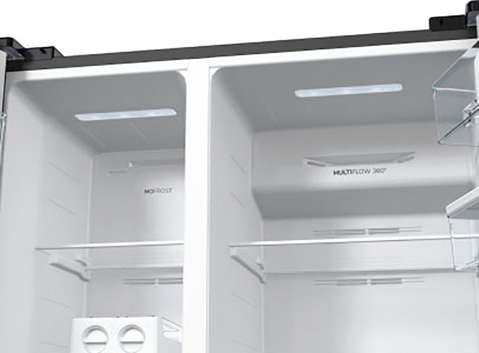 GORENJE Side-by-Side NRR 9185 EABXLWD, 178,6 cm hoch, 91 cm breit, Wasserspender