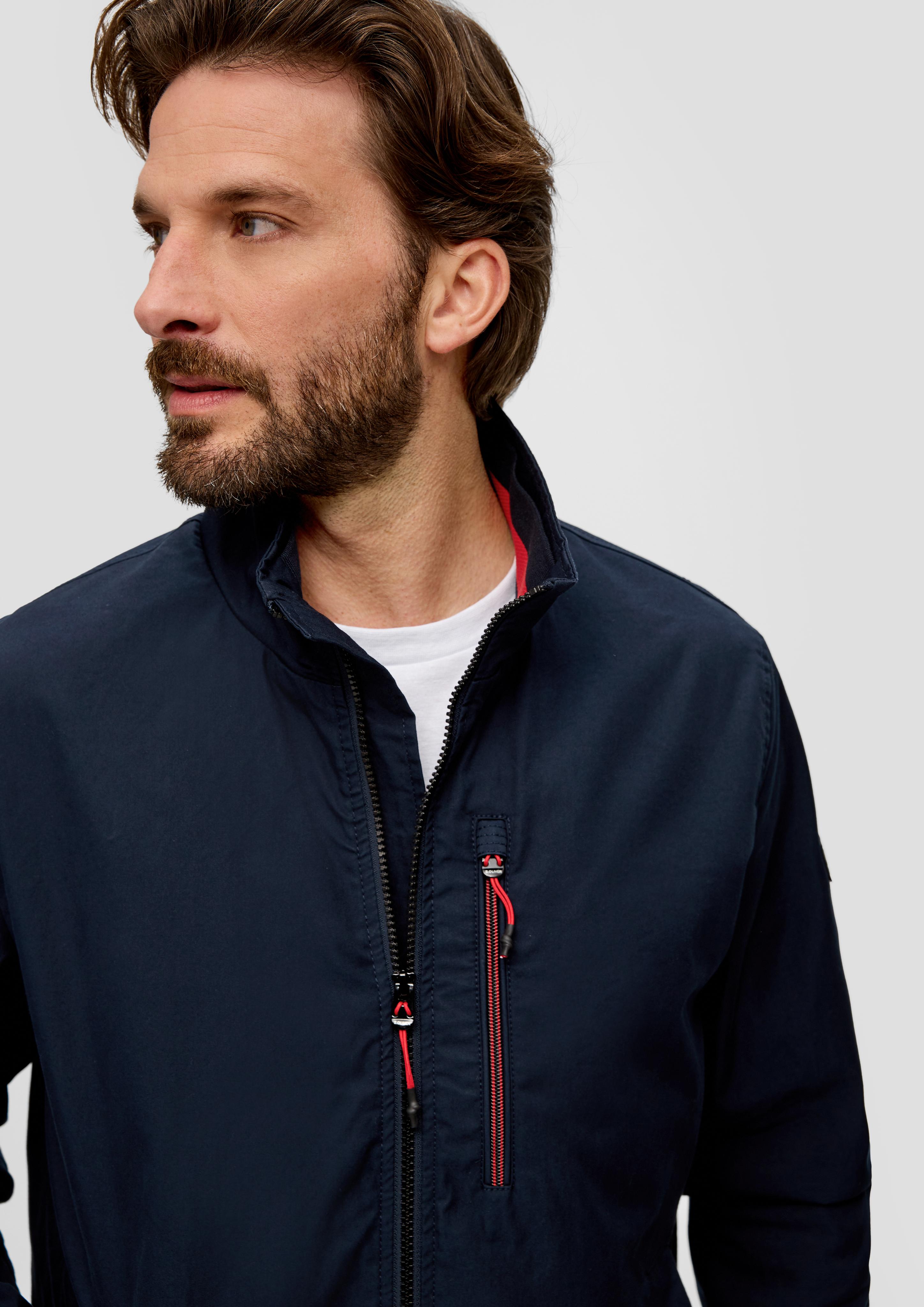 Twilljacke mit Stehkragen  2141342-5978
