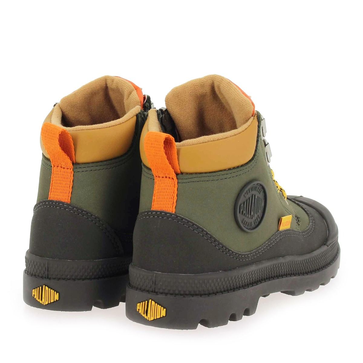 Palladium  PAMPA HI CUFF HKR WP - Kaki Orange