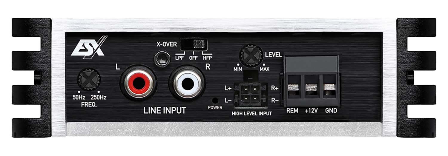 ESX QM-TWO V2 QUANTUM 2-Kanal Class D Mini Digital Verstärker Verstärker (Anzahl Kanäle: 2-Kanal)