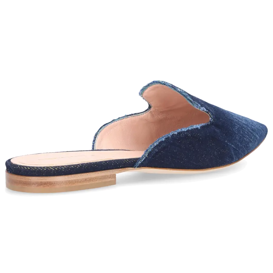 Alberta Ferretti - Pantoletten MIA Denim - blau