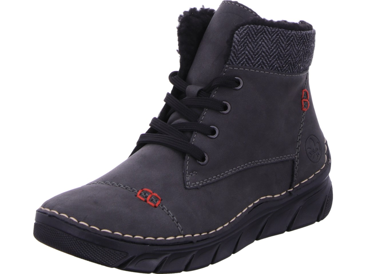 RIEKER Winterstiefel grau