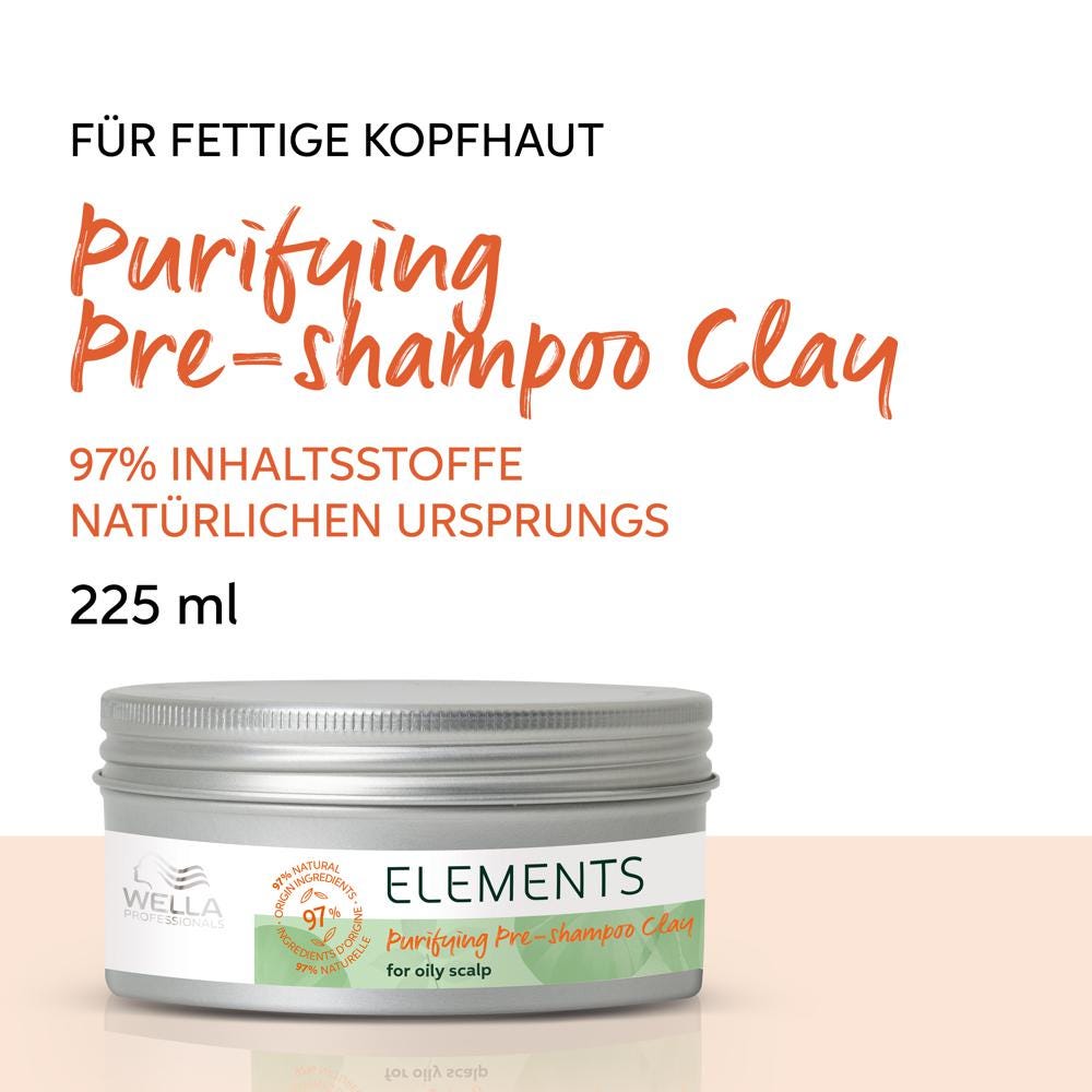 Wella Care³ Elements Purifying Pre-Shampoo Clay 225 ml