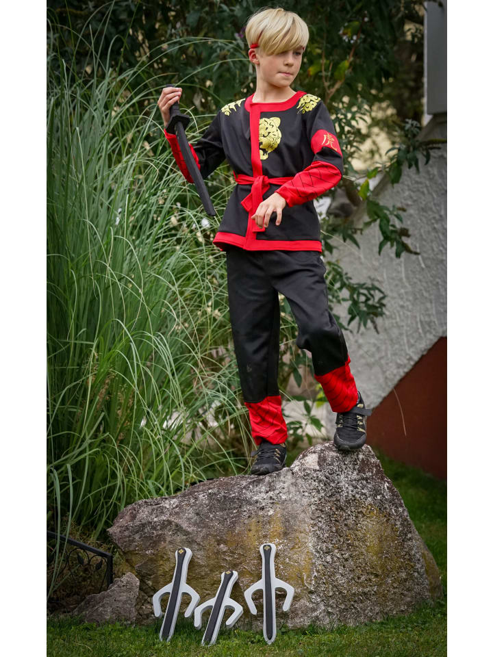 Corimori Ninja Kostüm für Kinder mit Schwert in Lila günstig kaufen