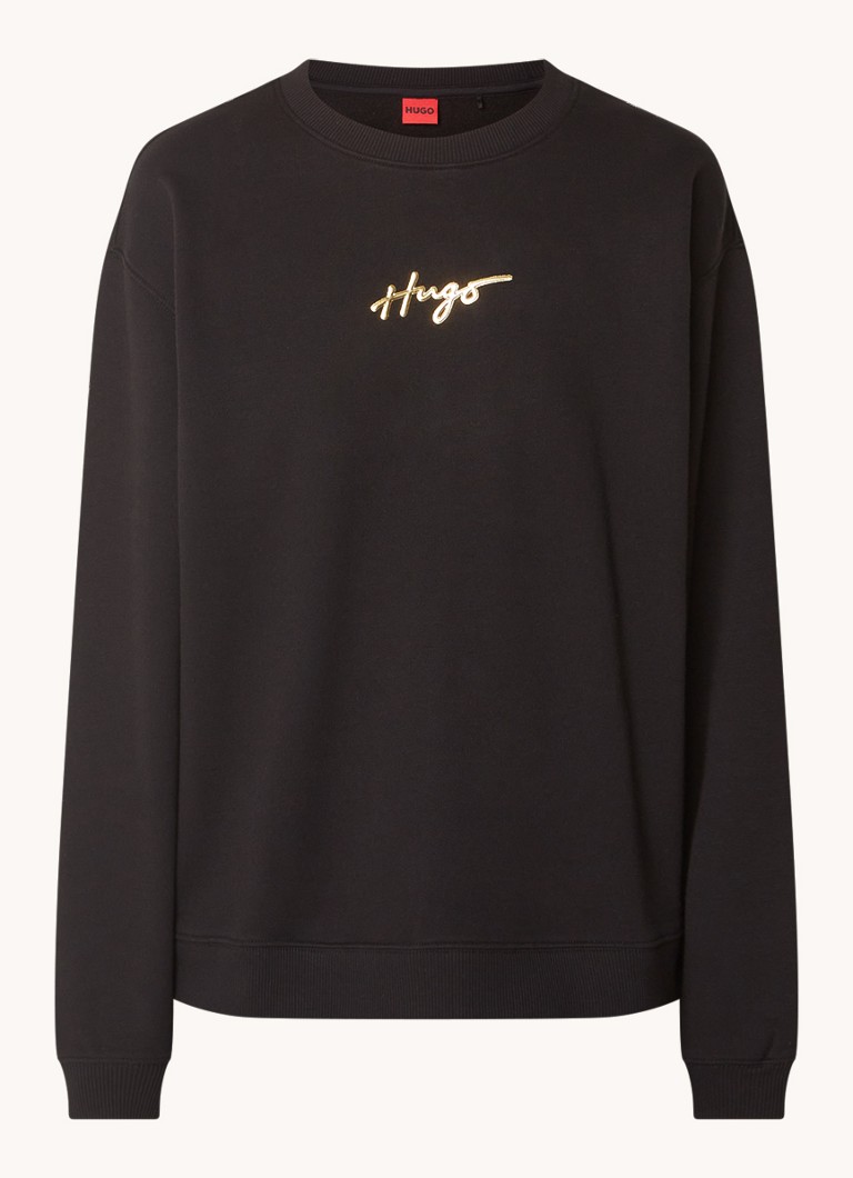 HUGO BOSS klasikinis megztinis su logotipu