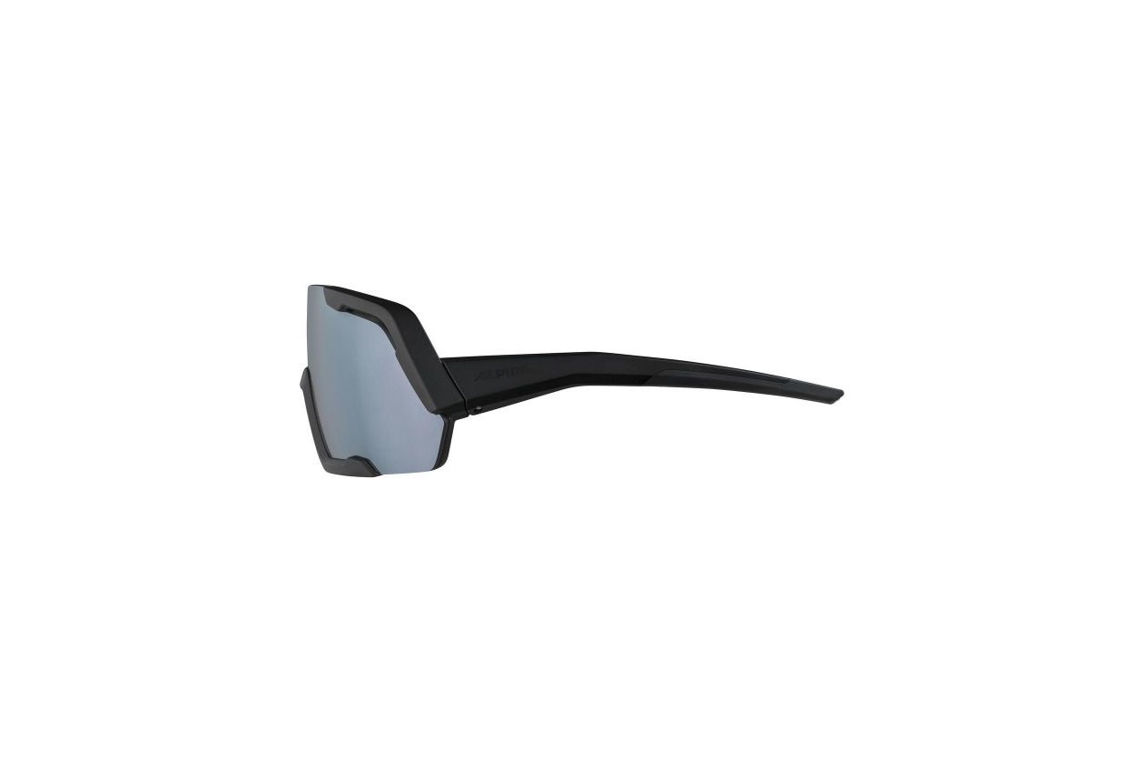 Alpina Rocket all black matt / black mirror lens