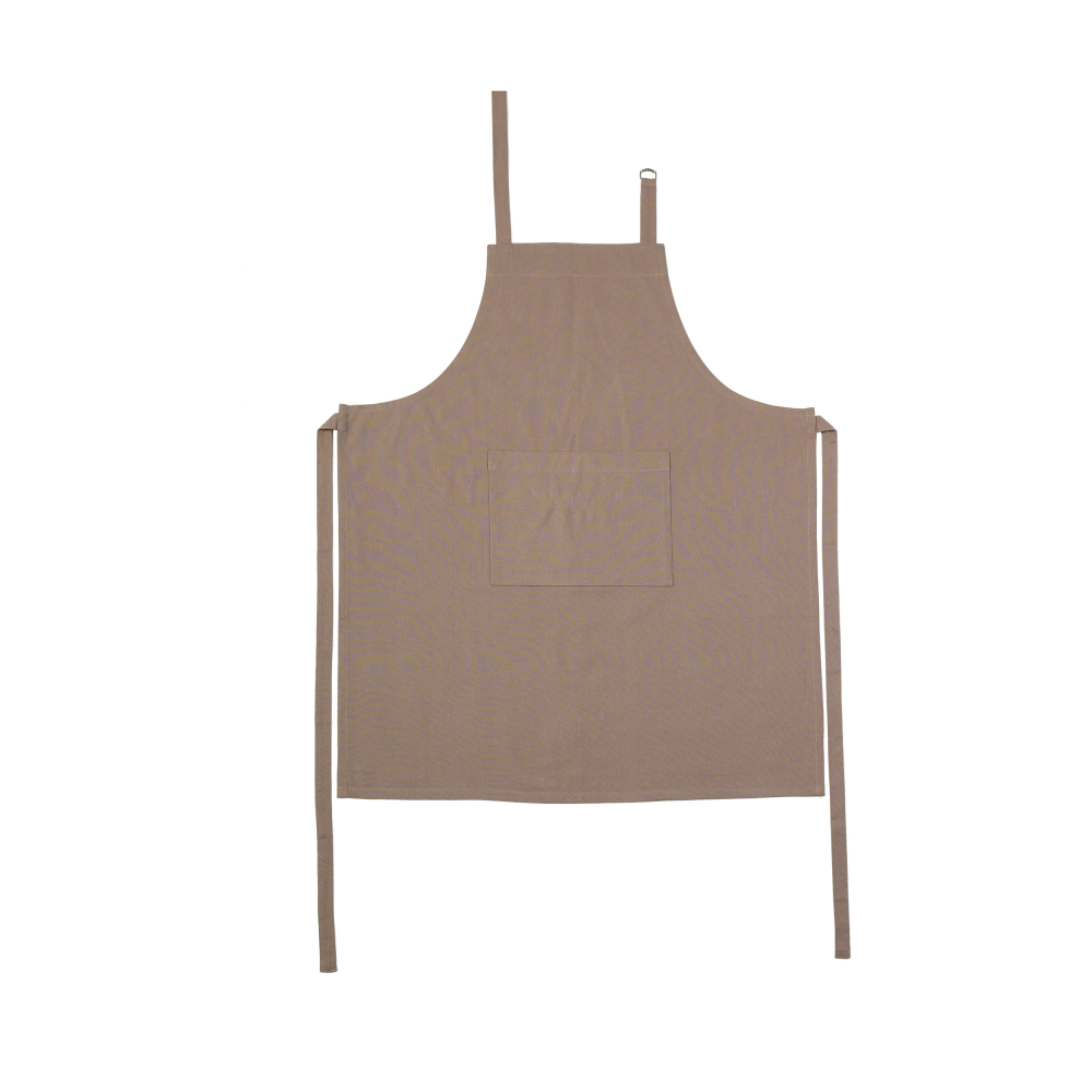Schürze taupe