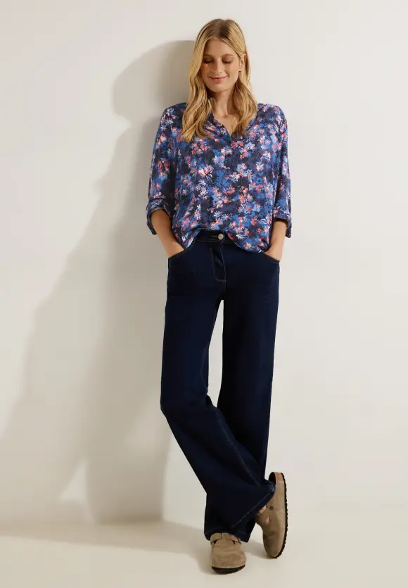 CECIL Viskose Blumenprint Bluse