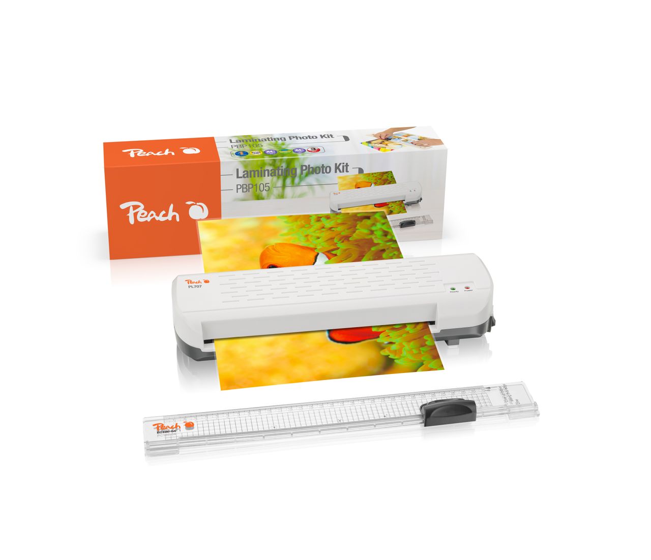 Peach 3in1 Laminating Kit