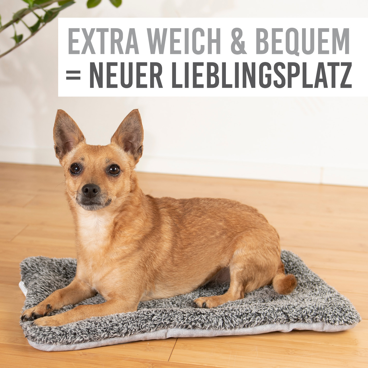 KaraLuna Hundematten KaraLuna Liegematte grau S