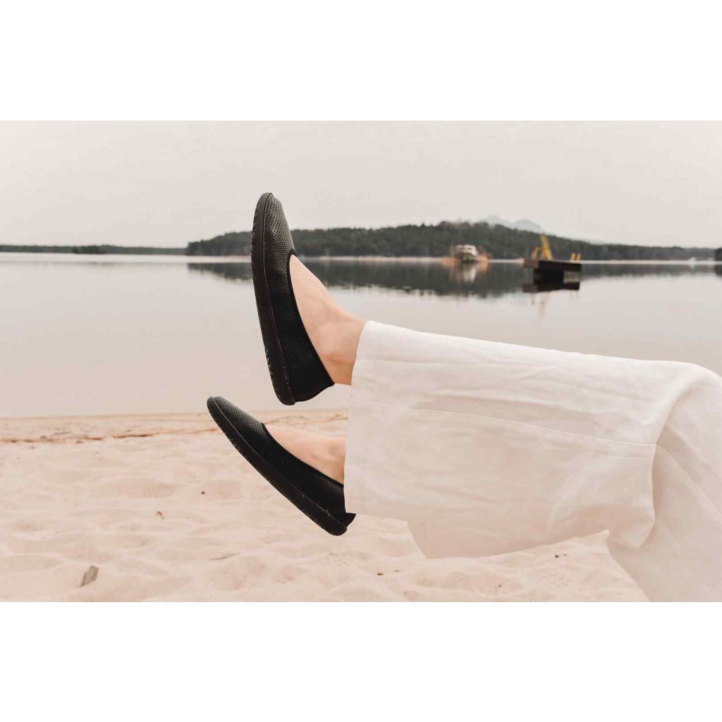 Rock Spring Princeton Nappa Zen Black Barfuß-Ballerinas