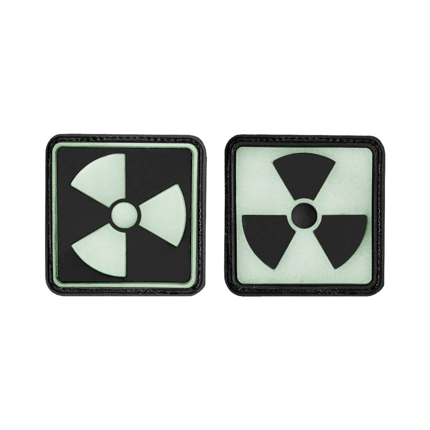 3-D Rubber Patch Radioaktiv