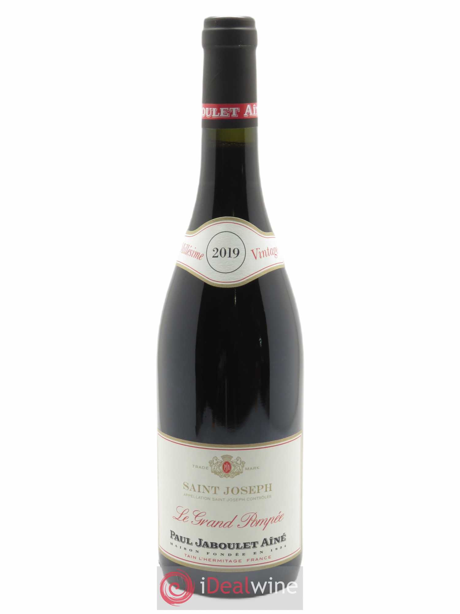 Saint-Joseph Le Grand Pompée Paul Jaboulet Ainé  2019 - Lot de 1 Bouteille